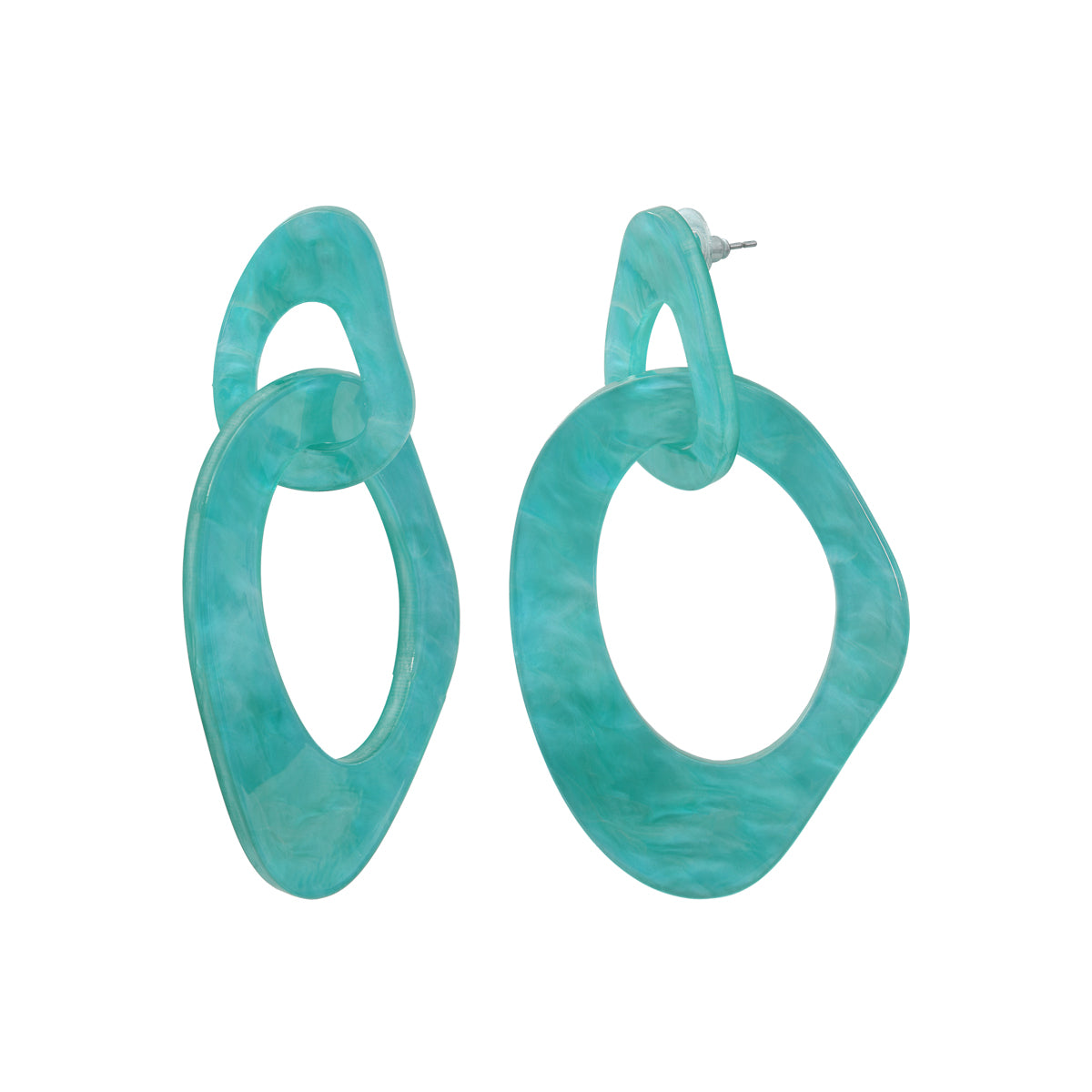 Boucle d'oreilles acetate