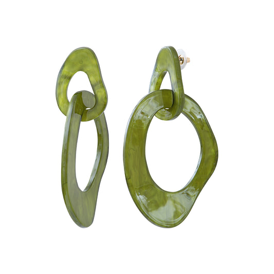 Boucle d'oreilles acetate