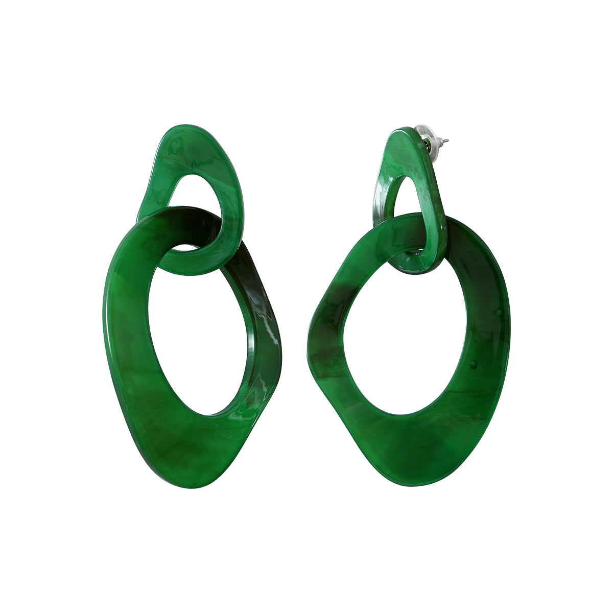 Boucle d'oreilles acetate