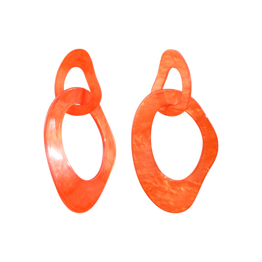 Boucle d'oreilles acetate