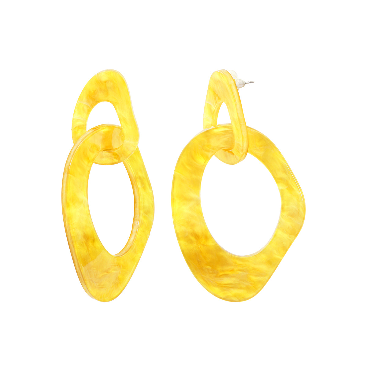 Boucle d'oreilles acetate